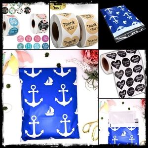 50pc Poly Mailers & FREE Stickers